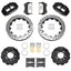 Kies-Motorsports Wilwood Wilwood 89-98 Nissan 240SX/89-94 Skyline/90-96 300ZX Superlite 6R Fr BBK w/ 12.88in D/S Rotors - Blk