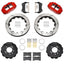 Kies-Motorsports Wilwood Wilwood 89-98 Nissan 240SX/89-94 Skyline/90-96 300ZX Superlite 6R Fr BBK w/ 12.88in SLT Rotors - Red
