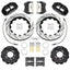 Kies-Motorsports Wilwood Wilwood 89-98 Nissan 240SX/89-94 Skyline/90-96 300ZX Superlite 6R Fr BBK w/ 14in D/S Rotors - Black