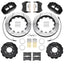 Kies-Motorsports Wilwood Wilwood 89-98 Nissan 240SX/89-94 Skyline/90-96 300ZX Superlite 6R Fr BBK w/ 14in SLT Rotors - Black