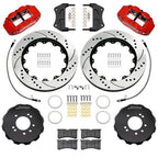 Kies-Motorsports Wilwood Wilwood 89-98 Nissan 240SX/89-94 Skyline/90-96 300ZX Superlite 6R Front BBK w/ 14in D/S Rotors - Red