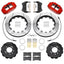 Kies-Motorsports Wilwood Wilwood 89-98 Nissan 240SX/89-94 Skyline/90-96 300ZX Superlite 6R Front BBK w/ 14in SLT Rotors - Red
