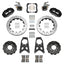 Kies-Motorsports Wilwood Wilwood 89-98 Nissan 240SX FNSL4R/MC4 Rear Parking BBK w/ 13.50in D/S Rotors - Black