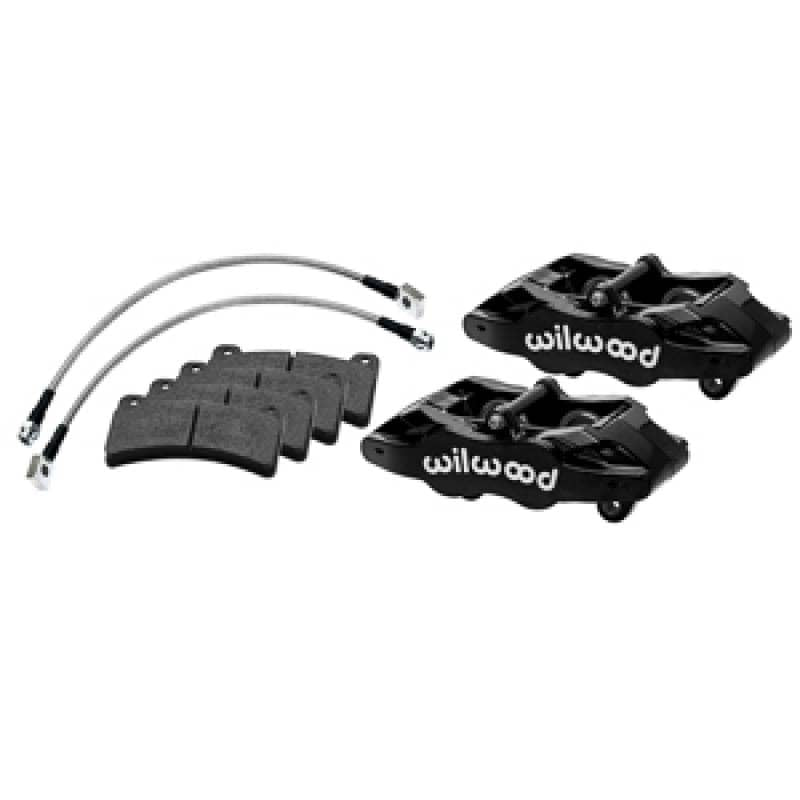 Kies-Motorsports Wilwood Wilwood 97-04 Corvette C5 All/05-13 C6 Base Models DPC56 Rear Caliper Kit - Black Main image