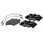 Kies-Motorsports Wilwood Wilwood 97-04 Corvette C5 All/05-13 C6 Base Models DPC56 Rear Caliper Kit - Black