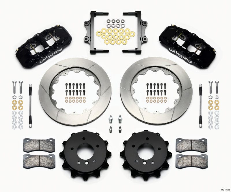 Kies-Motorsports Wilwood Wilwood AERO4 Rear Kit 14.00 2007-2011 BMW E90 Series w/Lines Main image