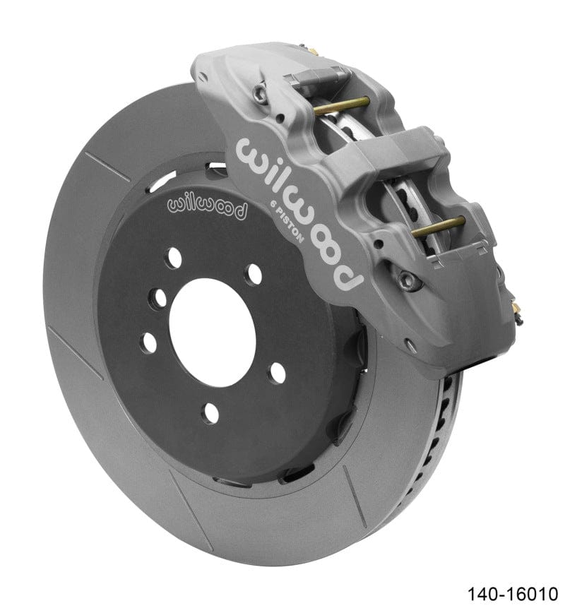 Kies-Motorsports Wilwood Wilwood AERO6 Front Brake Kit 14.00 Slotted 96-99 BMW M3 w/Lines Main image