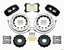 Kies-Motorsports Wilwood Wilwood AERO6 Front Hat Kit 14.00 Drilled 2007-2011 BMW E90 Series w/Lines