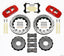Kies-Motorsports Wilwood Wilwood AERO6 Front Hat Kit 14.00 Drilled Red 99-06 BMW E46