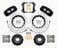 Kies-Motorsports Wilwood Wilwood AERO6 Front Hat Kit 15.00 Drilled 2007-2011 BMW E90 Series w/Lines