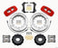 Kies-Motorsports Wilwood Wilwood AERO6 Front Hat Kit 15.00 Red 2007-2011 BMW E90 Series w/Lines