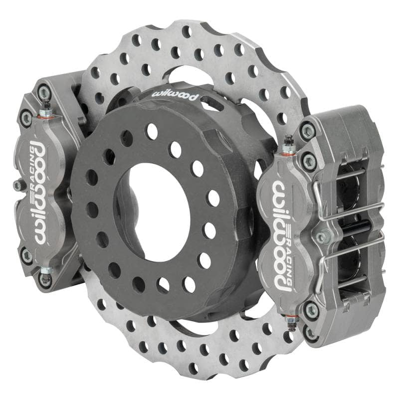 Kies-Motorsports Wilwood Wilwood Big Ford New Style Dynapro SA Lug Drive Dynamic Dual Rear Drag Brake Kit- 2.36 Offset