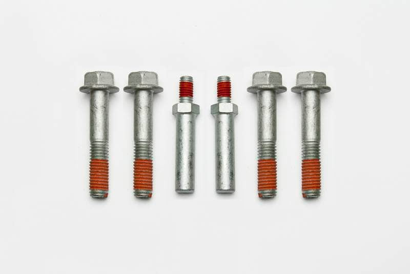 Kies-Motorsports Wilwood Wilwood bolt kit 1/2-13X2.75 LG hfcs silver epoxy 1193-S 4PK W/STEERING stop