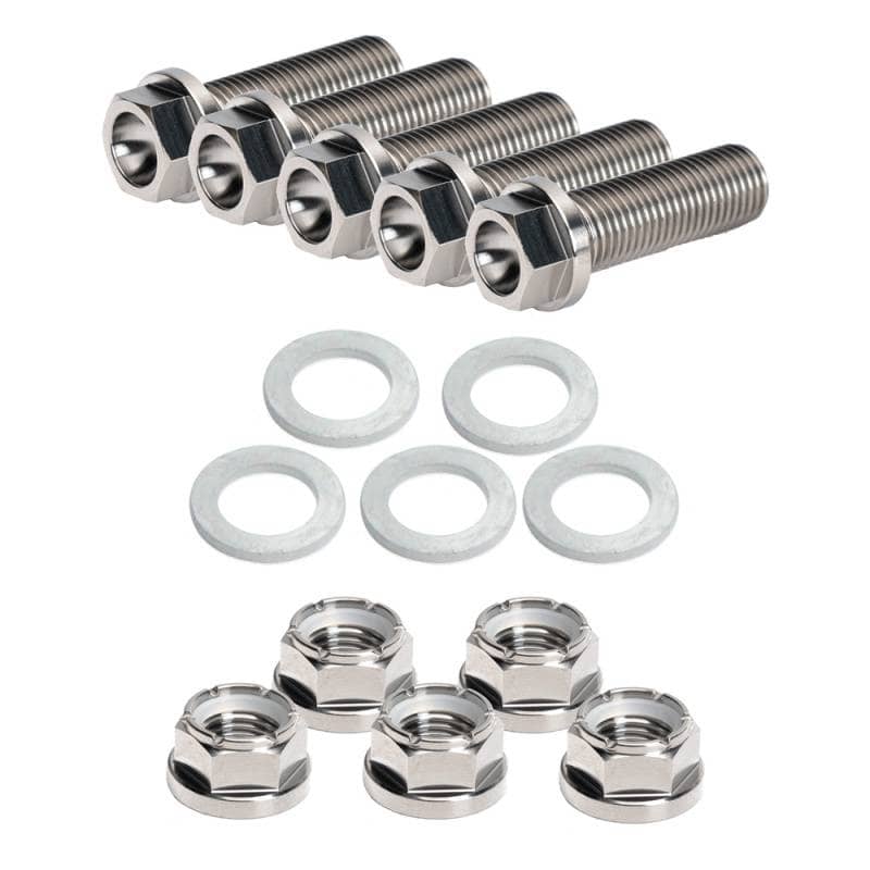 Kies-Motorsports Wilwood Wilwood bolt kit axle clamp 3/8-24X1.125 LG titanium