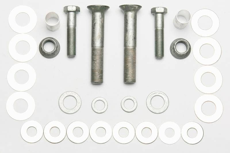 Kies-Motorsports Wilwood Wilwood bolt kit bracket 1/2-20 fhcs 3/8-24 hhcs W/NUTS/SHIMS