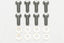 Kies-Motorsports Wilwood Wilwood bolt kit bracket MT M12-1.75X30MM LG