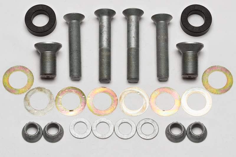 Kies-Motorsports Wilwood Wilwood bolt kit BRACKET/SPINDL frt impala 69-70 DRUM/68-70 DISC/VETTE 69-82 disc 12.19
