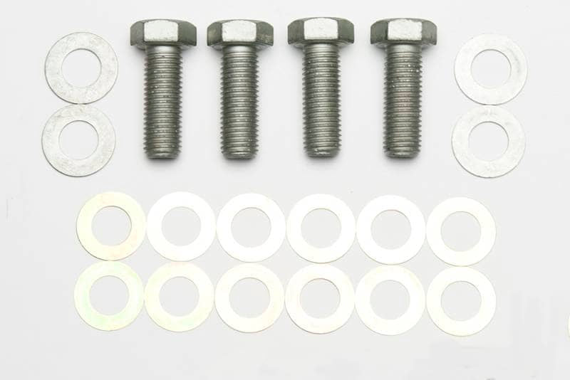 Kies-Motorsports Wilwood Wilwood bolt kit bracket to spindle M16-2.00 X45MM LG W/WASHER/SHIMS 4 pack