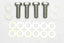 Kies-Motorsports Wilwood Wilwood bolt kit bracket to spindle M16-2.00 X45MM LG W/WASHER/SHIMS 4 pack
