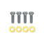 Kies-Motorsports Wilwood Wilwood bolt kit M12-1.5X40MM hhcs WES072 CL1 silver