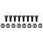 Kies-Motorsports Wilwood Wilwood bolt kit rotor dynamic 5/16-24 lwd hhcs 8 bolt no washers