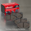 Kies-Motorsports Wilwood Wilwood BP-22 Pad Set 10416-22 XRS (.650in Thick)