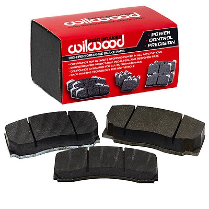 Kies-Motorsports Wilwood Wilwood BP-45 .600 Thick Axle Set High-Temperature Racing Pads