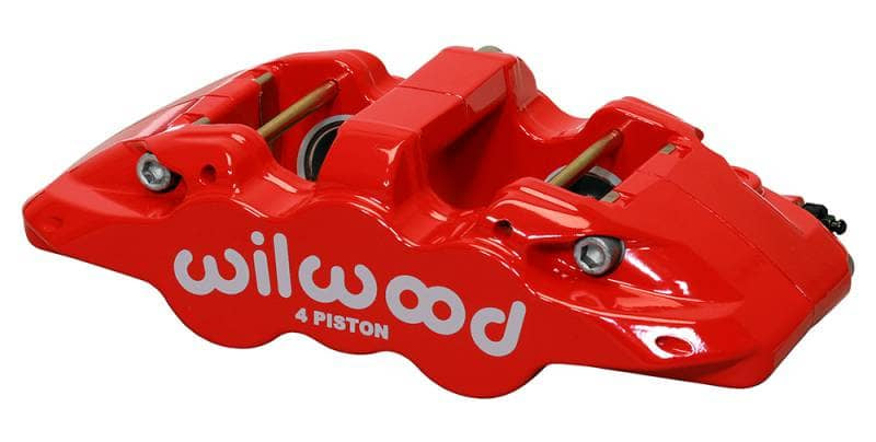 Kies-Motorsports Wilwood Wilwood caliper AERO4 1.38/1.38 1.10 rotor red