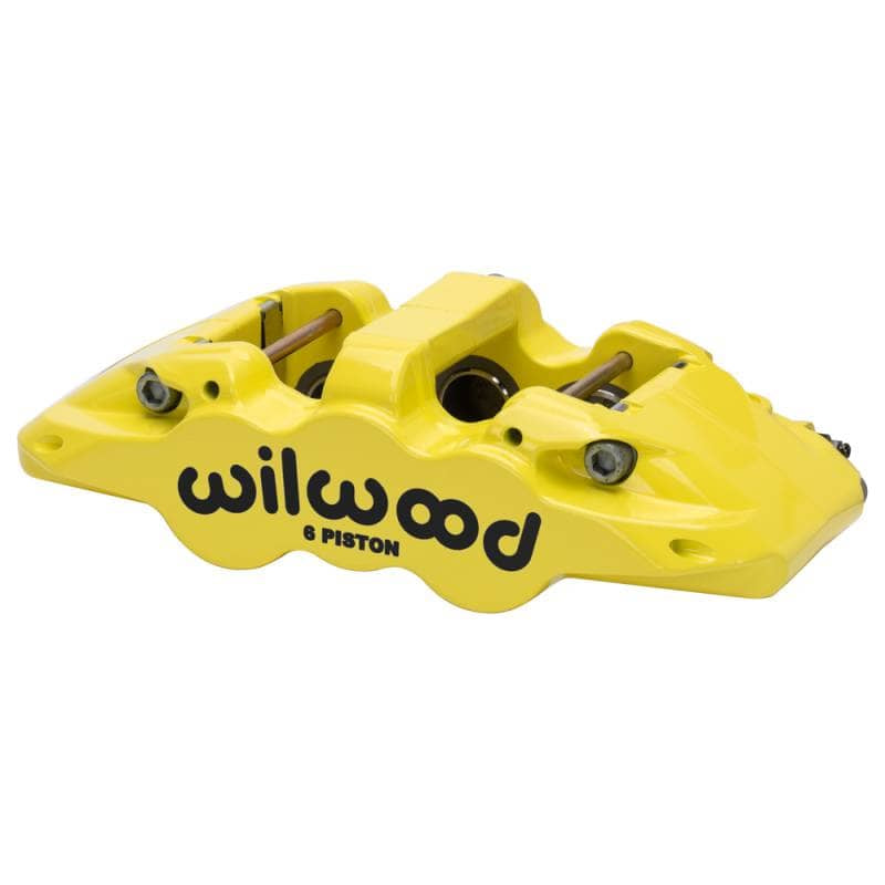 Kies-Motorsports Wilwood Wilwood caliper AERO6 1.62/1.12/1.12 1.25 rotor R/H yellow