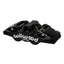 Kies-Motorsports Wilwood Wilwood caliper AERO6 1.75/1.62/1.62 .810 rotor .80 THK pad L/H black