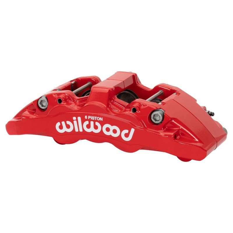 Kies-Motorsports Wilwood Wilwood caliper AERO6-DM ram 1500 13-18 1.75/ 1.62/1.62 1.25 rotor L/H red