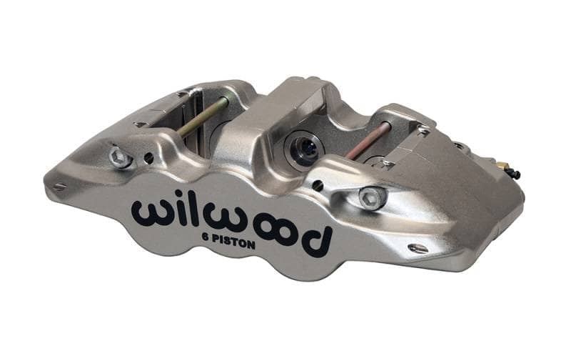 Kies-Motorsports Wilwood Wilwood Caliper-Aero6-ST-R/H-Nickel (.80 Thk Pad) 1.75/1.38/1.38in Pistons 1.25in Disc