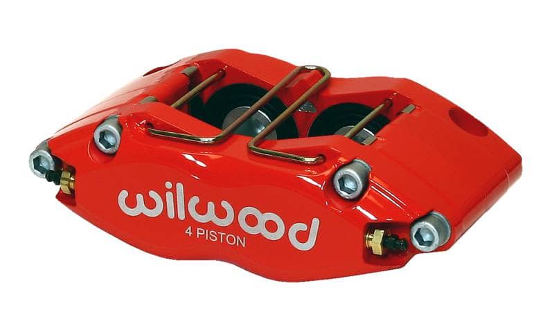 Kies-Motorsports Wilwood Wilwood Caliper-Dynapro Radial-Red 1.38in Pistons .81in Disc
