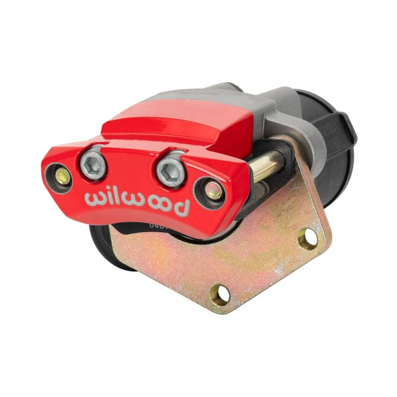 Kies-Motorsports Wilwood Wilwood caliper EPB 1.25 1.25 rotor 2.00 MT R/H red offset bracket