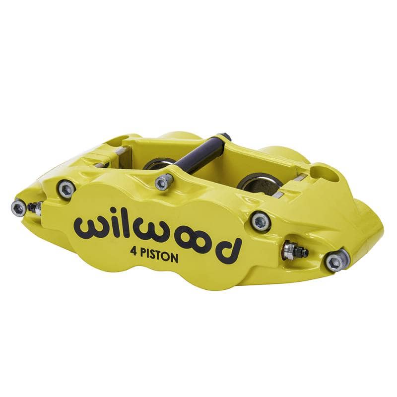 Kies-Motorsports Wilwood Wilwood caliper FNSL4R 1.38/1.38 .810 rotor yellow