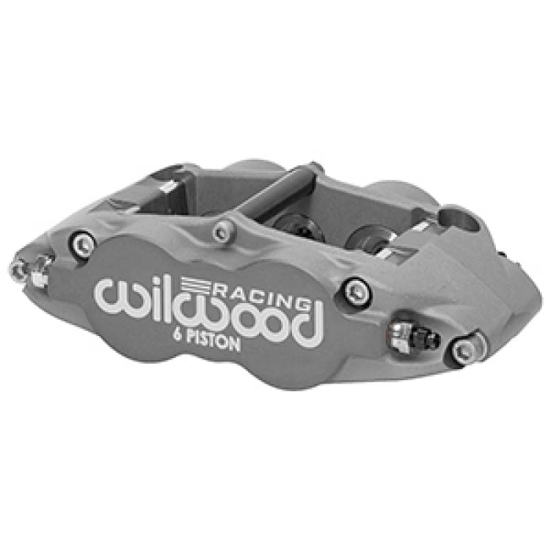 Kies-Motorsports Wilwood Wilwood Caliper-FNSL6R-RH-Anodized 1.62/1.12/1.12in Pistons 1.10 Disc