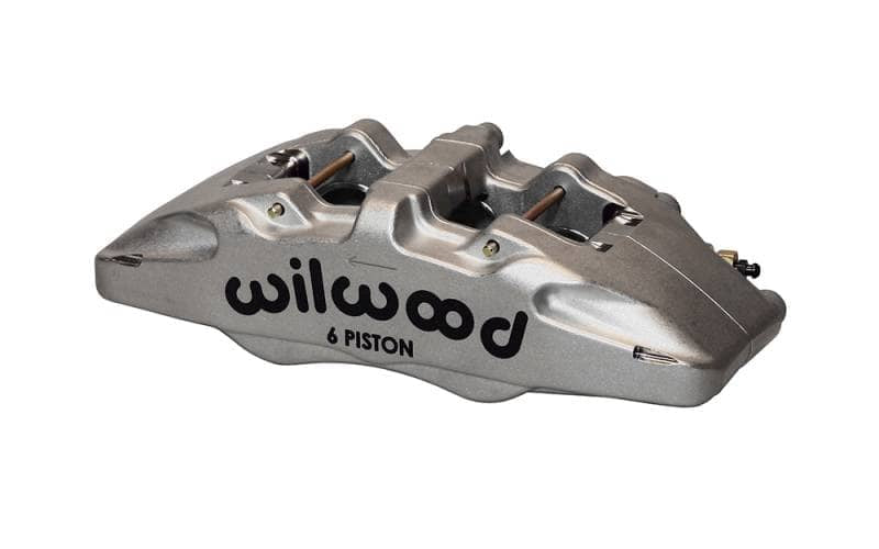 Kies-Motorsports Wilwood Wilwood Caliper-Forged Dynapro 6 5.25in Mount-Nickel-L/H 1.62/1.38in/1.38in Pistons 1.10in Disc