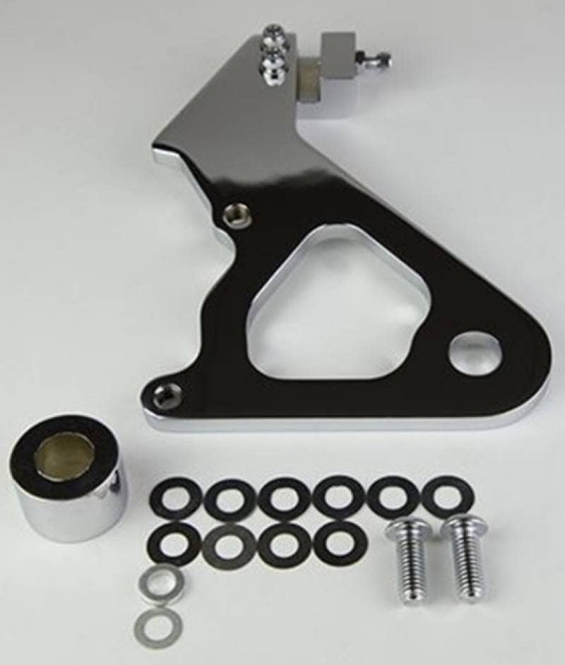 Kies-Motorsports Wilwood Wilwood Caliper Mounting Kit Chrome w/Bracket GP310 2000-Present Dyna