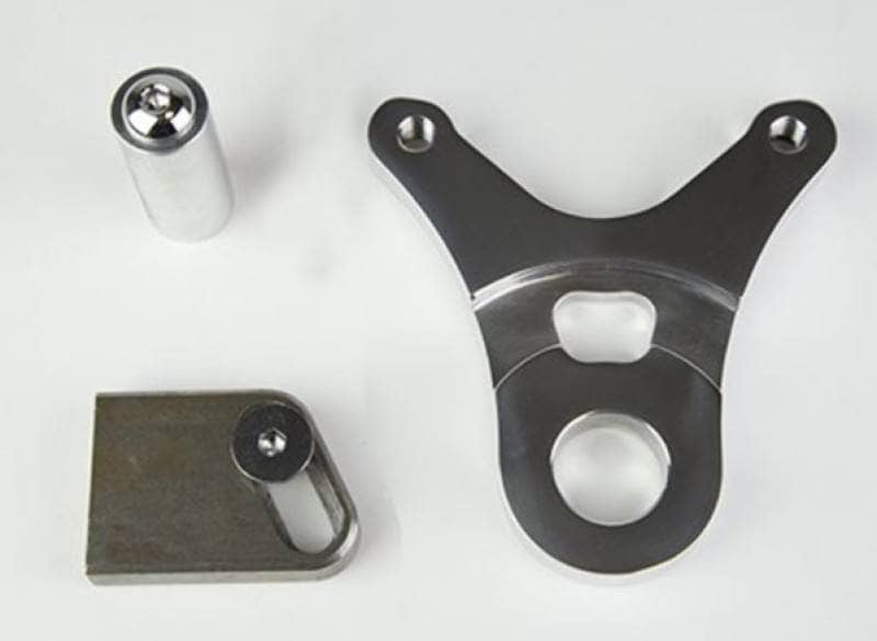 Kies-Motorsports Wilwood Wilwood Caliper Mounting Kit Chrome w/Bracket GP310 Sprocket Brake 48 Tooth