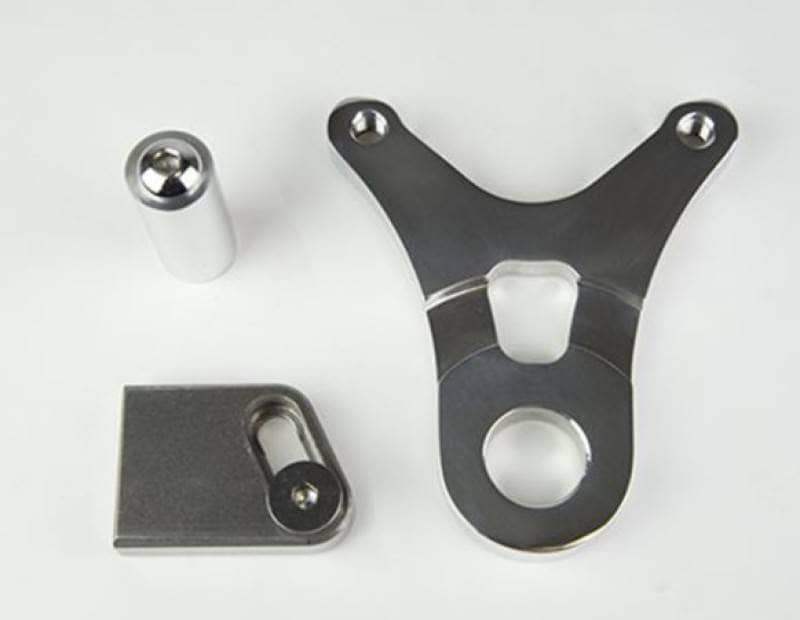 Kies-Motorsports Wilwood Wilwood Caliper Mounting Kit Chrome w/Bracket GP310 Sprocket Brake 51 Tooth