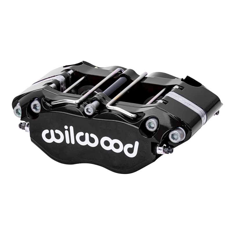 Kies-Motorsports Wilwood Wilwood caliper ndpr-p 1.12/1.12 .810 rotor 4.75 MT W/BRIDGE bolt black
