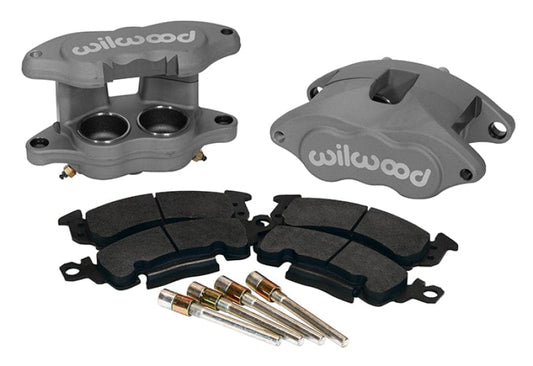 Kies-Motorsports Wilwood Wilwood D52 Rear Caliper Kit - Grey Ano 1.25 / 1.25in Piston 1.28in Rotor