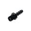 Kies-Motorsports Wilwood Wilwood fitting 7/16-20 to 1/4 hose aluminum black