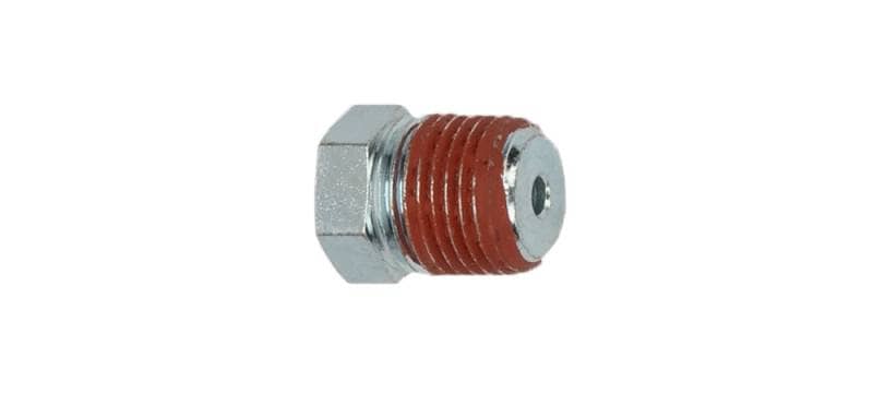 Kies-Motorsports Wilwood Wilwood fitting bleed screw body compact 1/8-27 NPT clear 10MM hex