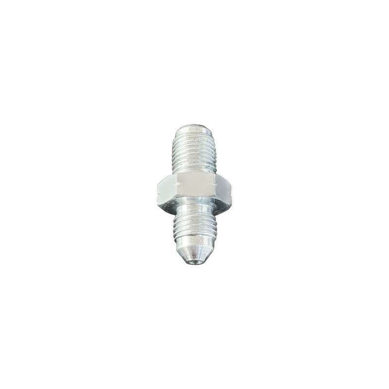 Kies-Motorsports Wilwood Wilwood fitting inlet straight -3 AN male to M10X1 male steel zinc