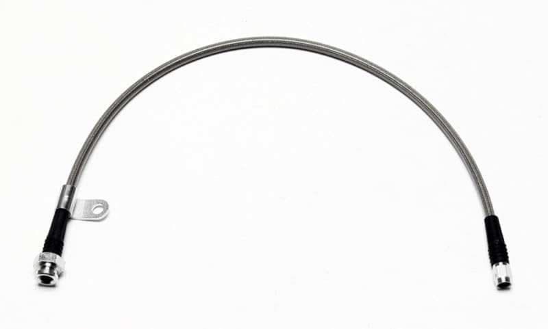 Kies-Motorsports Wilwood Wilwood flexline 23IN. OAL M10X1 to -3 W/BRACKET R/H