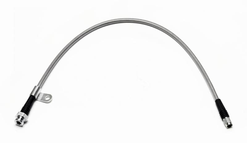Kies-Motorsports Wilwood Wilwood flexline 24IN. OAL M10X1 to -3 W/BRACKET R/H
