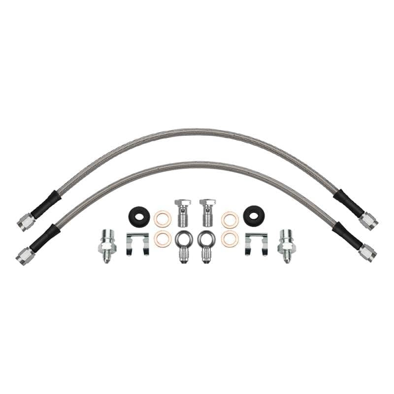 Kies-Motorsports Wilwood Wilwood flexline kit 16IN. -3 male to M10-1.0 BF M10-1.0 banjo -3M to M10-1.0 straight