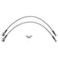 Kies-Motorsports Wilwood Wilwood flexline kit 24IN 3/8-24 to 90 deg with 5/8-26 male thread bulkhead