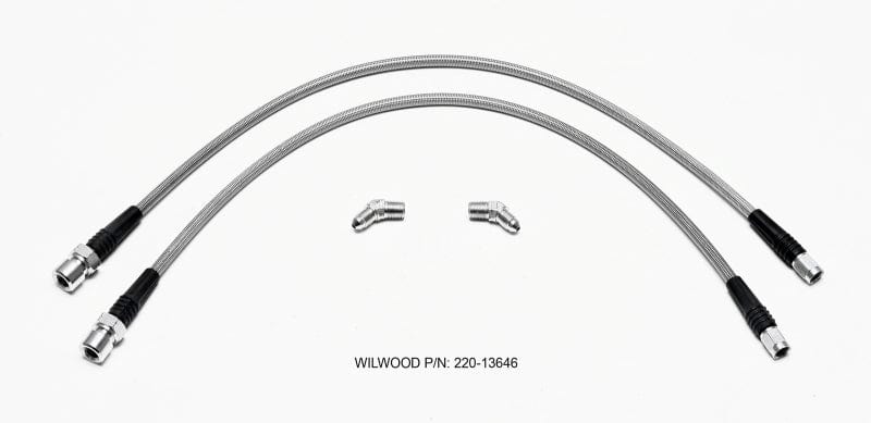 Kies-Motorsports Wilwood Wilwood Flexline Kit Front 07-11 BMW 3 Series Main image